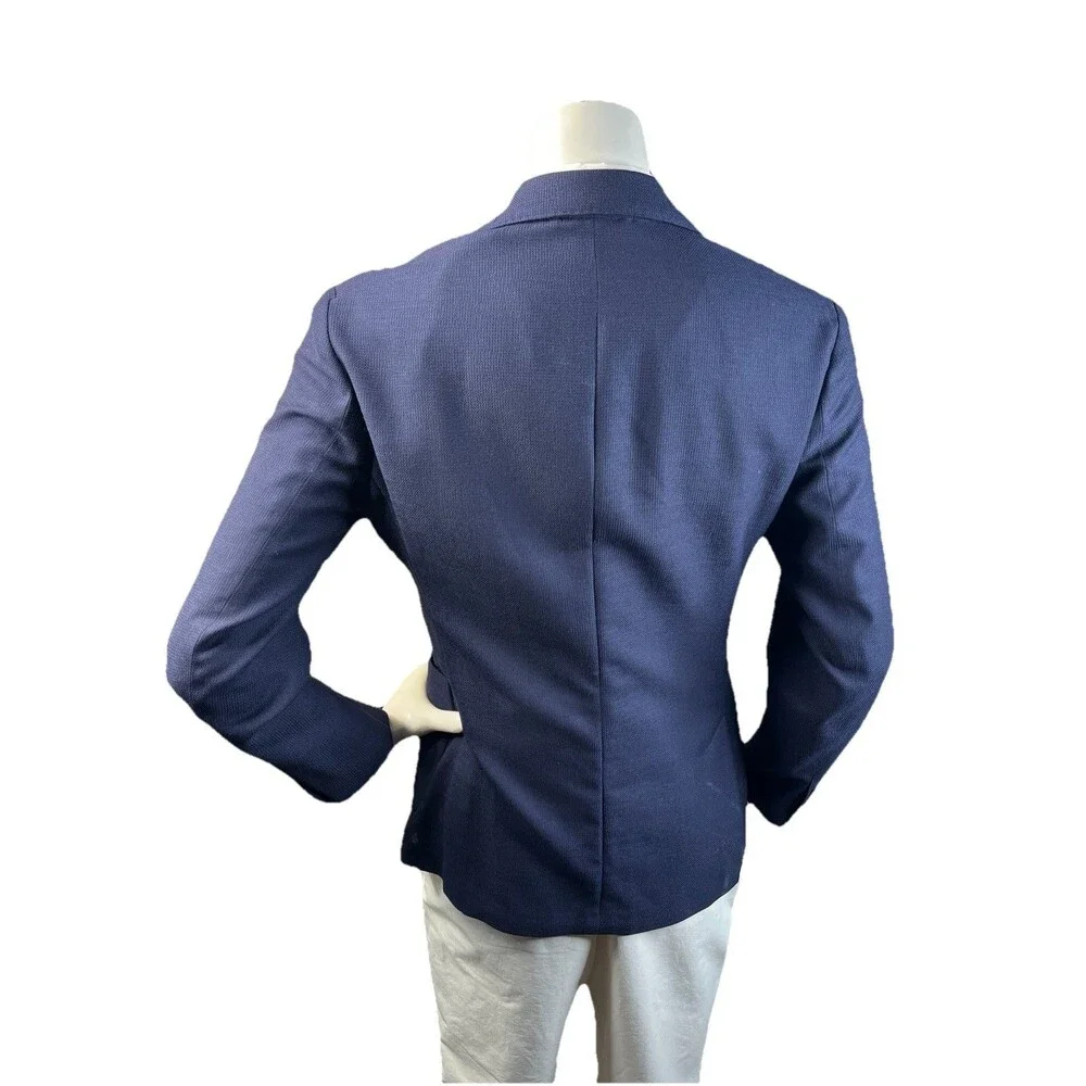 NEW Bonobos Jetsetter 38R Italian Vitale Barberis Wool Blazer Navy Athletic Fit - Picture 5 of 12